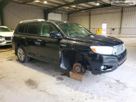 2008 Toyota Highlander Hybrid Limited VIN JTEEW44A882012486 фото 4
