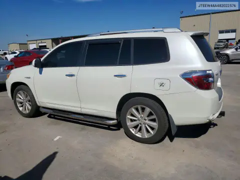 2008 Toyota Highlander Hybrid Limited VIN JTEEW44A482022576 фото 2