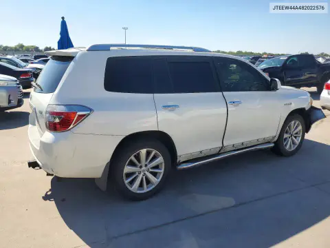 2008 Toyota Highlander Hybrid Limited VIN JTEEW44A482022576 фото 3