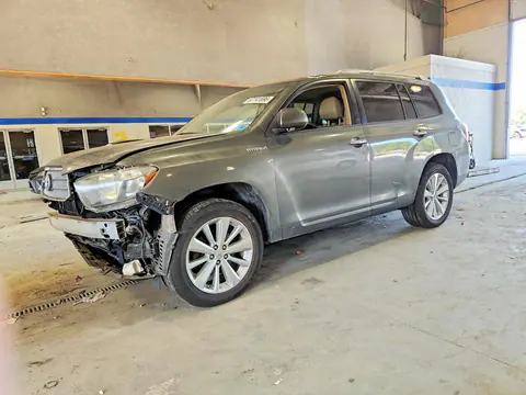 JTEEW44A992037690 — 2009 Toyota Highlander, Передняя часть, фото до ремонта