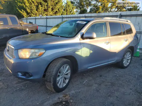 JTEEW41A792026286 — 2009 Toyota Highlander, Задняя часть, фото до ремонта