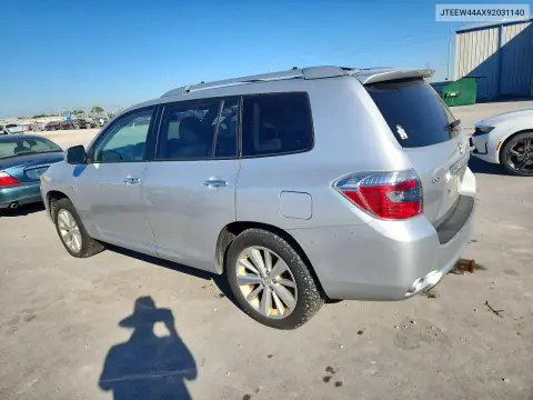 2009 Toyota Highlander Hybrid Limited VIN JTEEW44AX92031140 фото 2