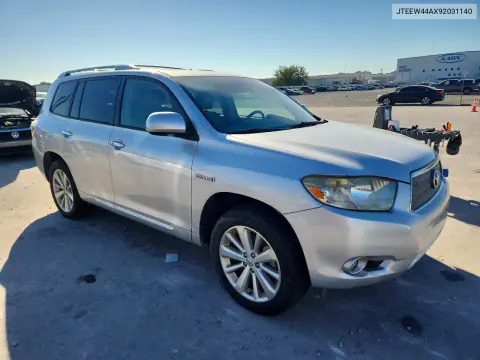 2009 Toyota Highlander Hybrid Limited VIN JTEEW44AX92031140 фото 4