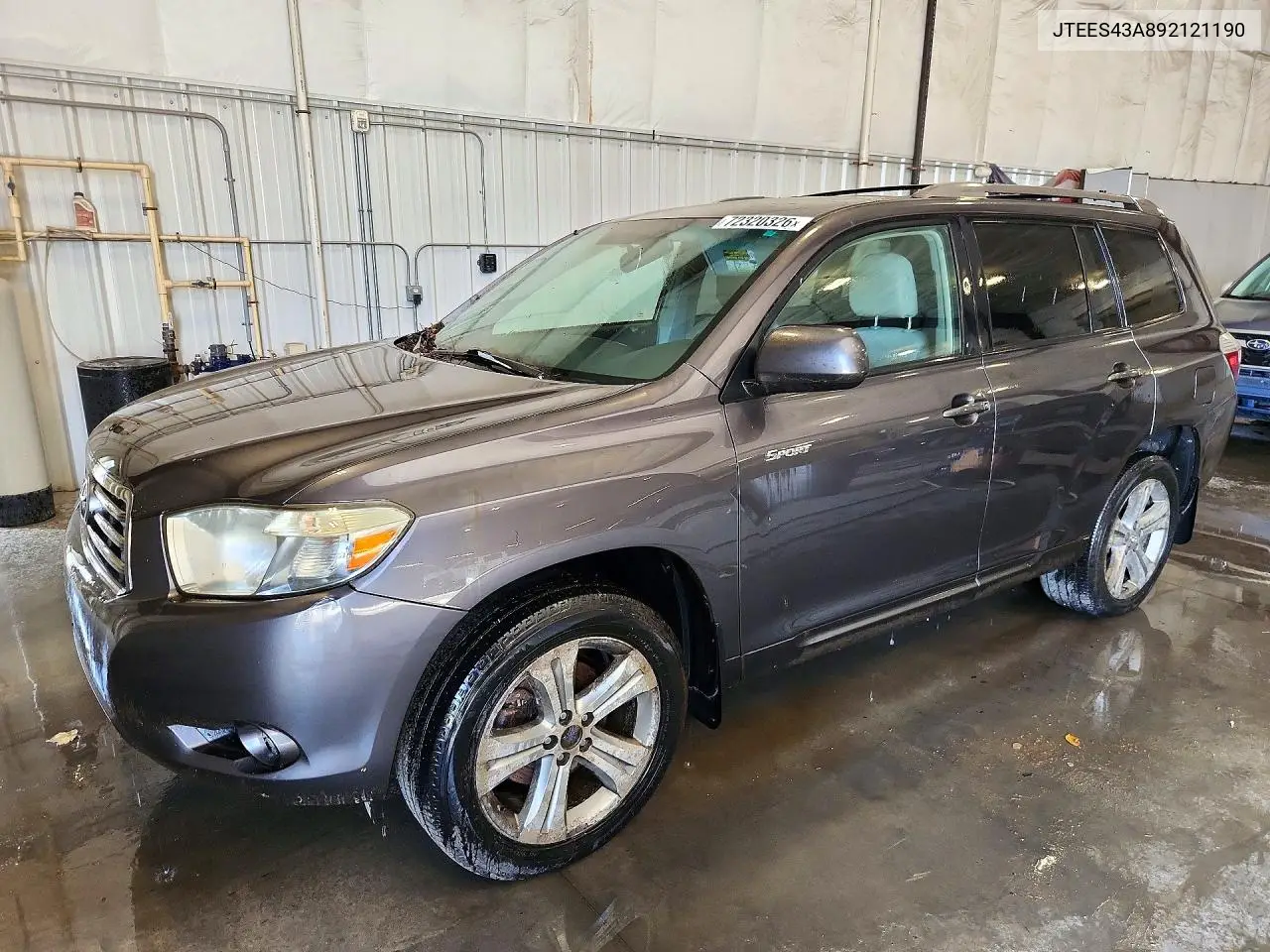 2009 Toyota Highlander Sport VIN JTEES43A892121190 фото 1