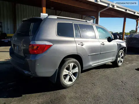2009 Toyota Highlander Sport VIN JTEES43A792123478 фото 3