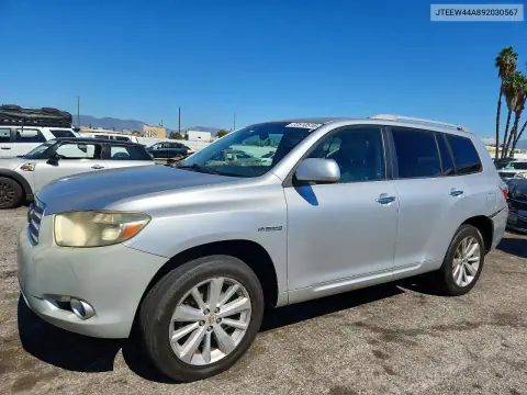 JTEEW44A892030567 — 2009 Toyota Highlander, Передняя часть, фото до ремонта