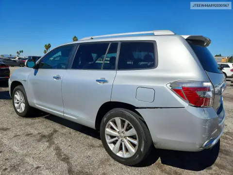 2009 Toyota Highlander Hybrid Limited VIN JTEEW44A892030567 фото 2
