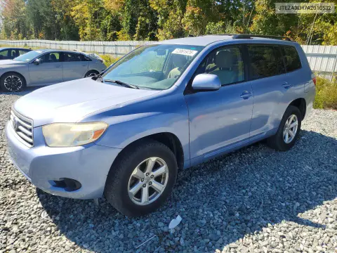 JTEZA3EH7A2010532 — 2010 Toyota Highlander, Верхняя часть / Крыша, фото до ремонта