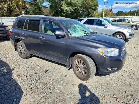2010 Toyota Highlander Limited VIN 5TDDK3EH3AS008636 фото 4