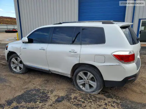5TDYK3EH8BS042820 — 2011 Toyota Highlander, фото 2 с аукциона Copart 23.10.2026, Передняя часть