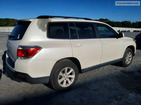 2011 Toyota Highlander Se VIN 5TDZA3EH8BS016550 фото 3