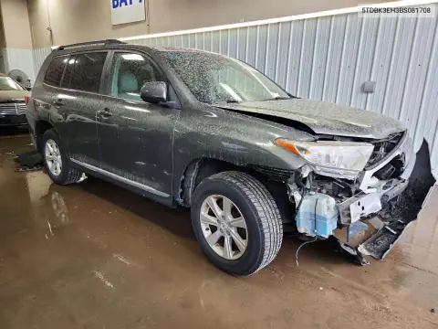 2011 Toyota Highlander Se VIN 5TDBK3EH3BS081708 фото 4