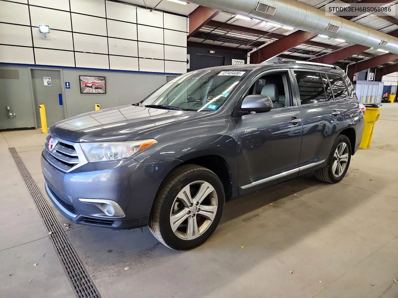 2011 Toyota Highlander Limited VIN 5TDDK3EH6BS068086 фото 1