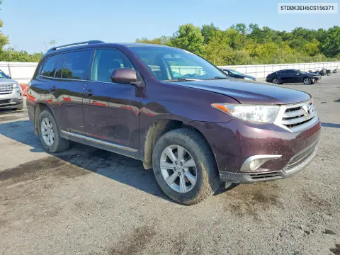 2012 Toyota Highlander Se VIN 5TDBK3EH6CS156371 фото 4