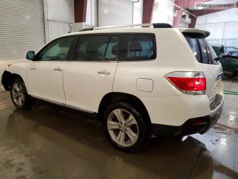 5TDDK3EH7CS169297 — 2012 Toyota Highlander, фото 2 с аукциона Copart, Передняя часть