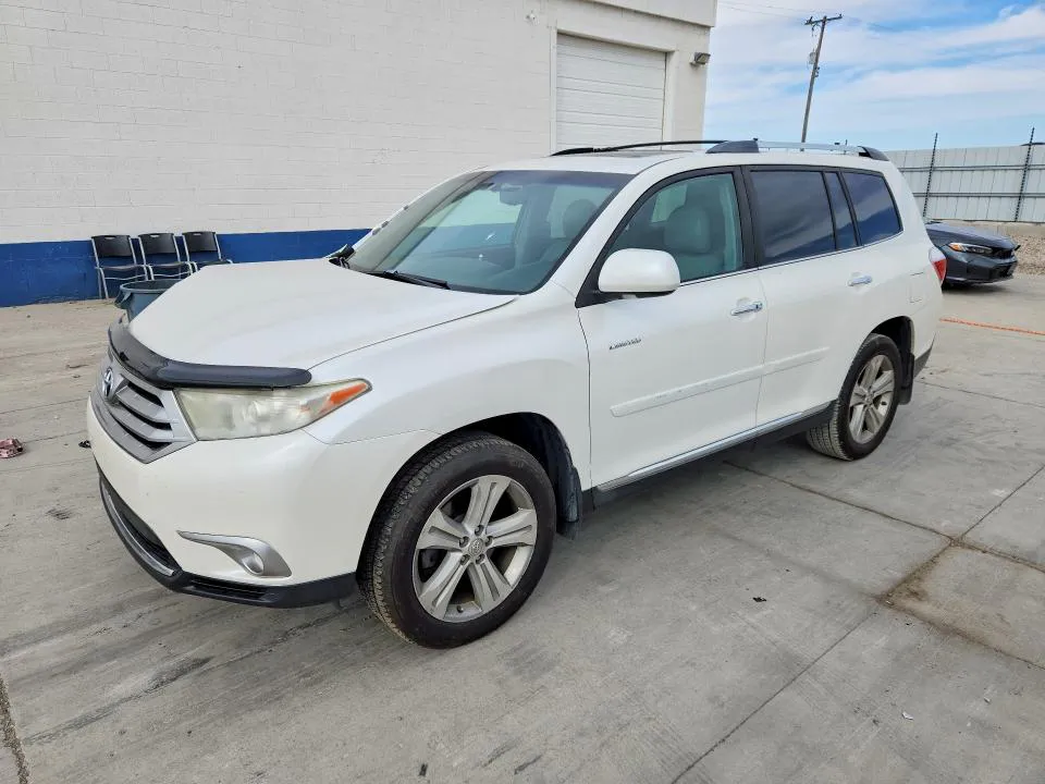2013 TOYOTA HIGHLANDER VIN 5TDDK3EH8DS190872 фото 1