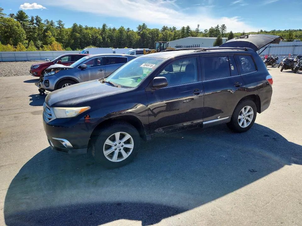 2013 TOYOTA HIGHLANDER VIN 5TDBK3EHXDS207064 фото 1