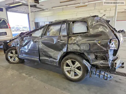 2013 Toyota Highlander Limited VIN 5TDDK3EH8DS231226 фото 2