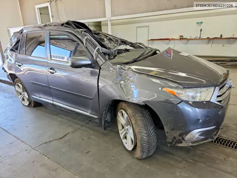 2013 Toyota Highlander Limited VIN 5TDDK3EH8DS231226 фото 4