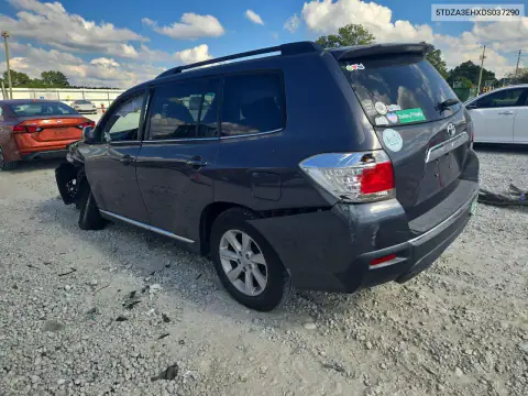 5TDZA3EHXDS037290 — 2013 Toyota Highlander, фото 2 с аукциона Copart, Передняя часть