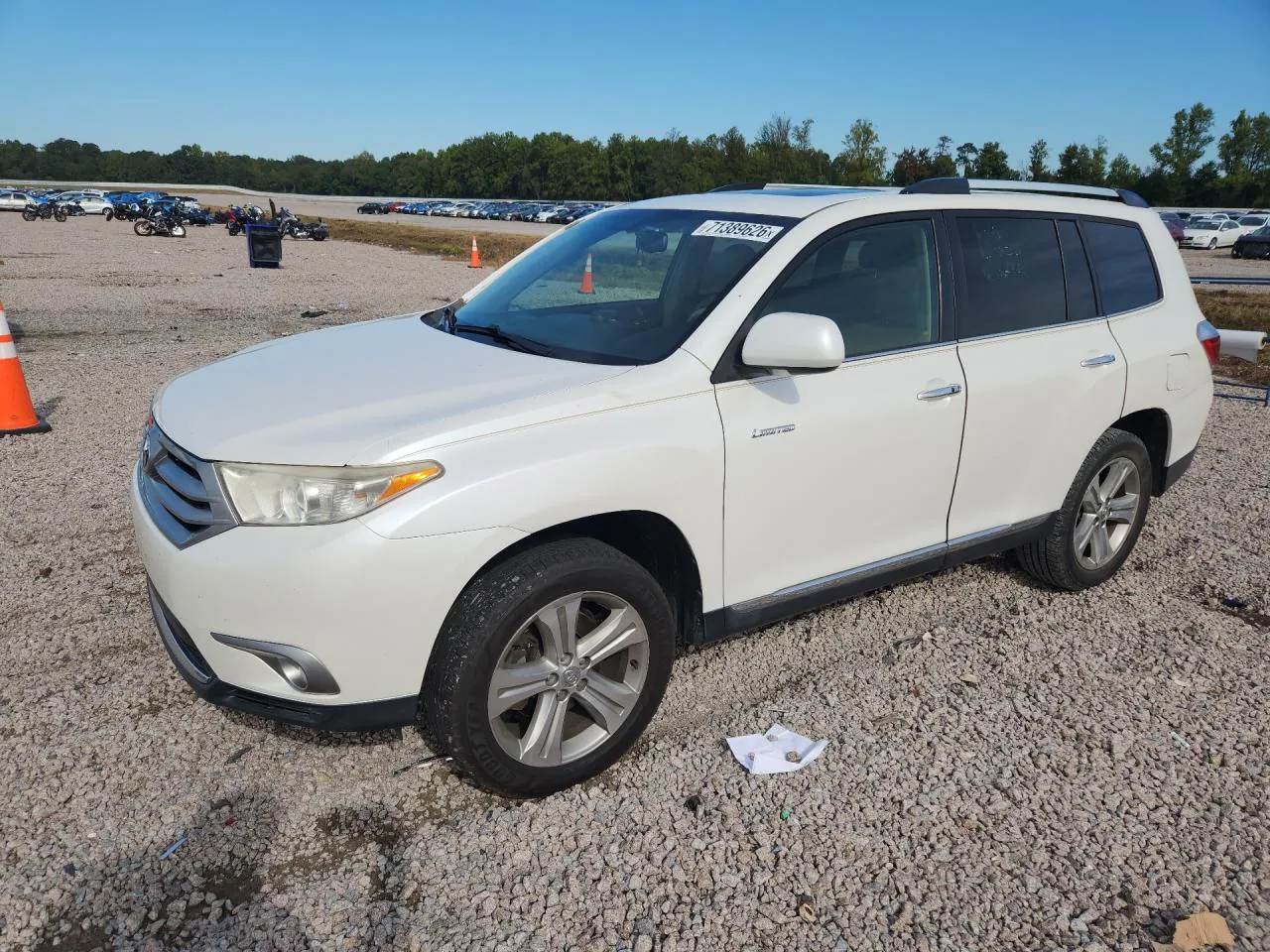 2013 Toyota Highlander Limited VIN 5TDYK3EH5DS124605 фото 1