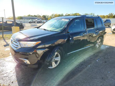 5TDDK3EH1DS239409 — 2013 Toyota Highlander, Сторона, фото до ремонта