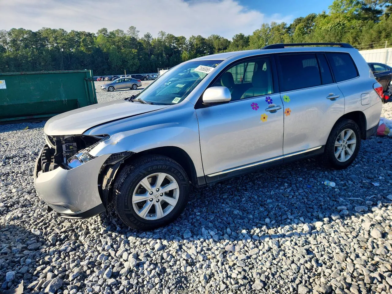 2013 Toyota Highlander Plus VIN 5TDZK3EH0DS132390 фото 1