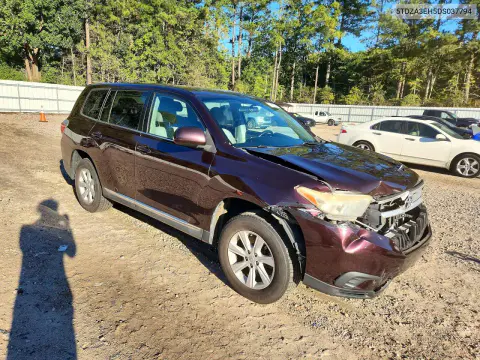 2013 Toyota Highlander Base VIN 5TDZA3EH5DS037794 фото 4