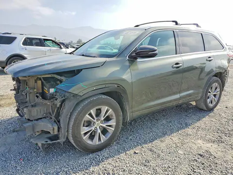 5TDJKRFH9ES038721 — 2014 Toyota Highlander, Передняя часть (Front End), фото до ремонта
