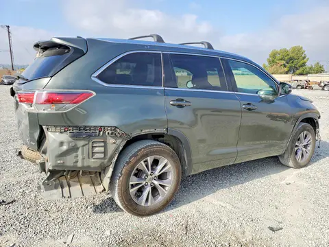 2014 Toyota Highlander VIN 5TDJKRFH9ES038721 фото 3