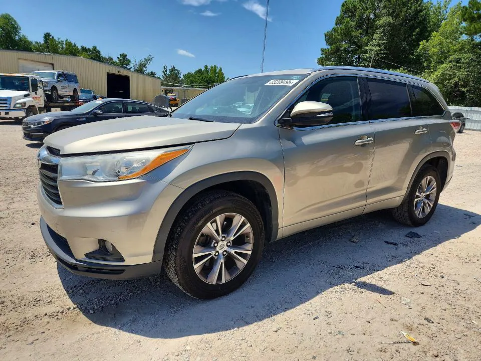 2014 TOYOTA HIGHLANDER VIN 5TDKKRFH0ES008768 фото 1