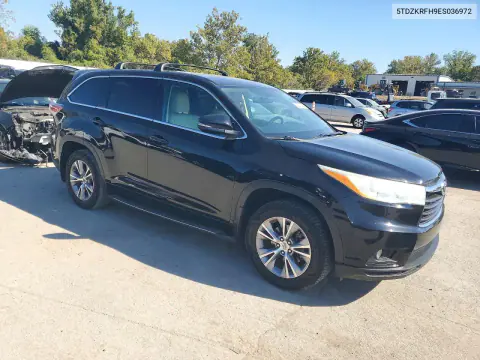 2014 Toyota Highlander Le Plus VIN 5TDZKRFH9ES036972 фото 4