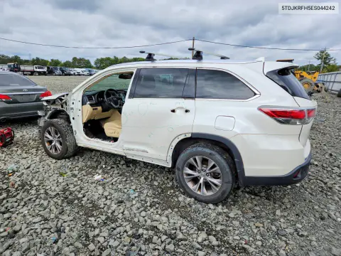 2014 Toyota Highlander Xle VIN 5TDJKRFH5ES044242 фото 2