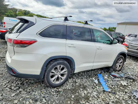 2014 Toyota Highlander Xle VIN 5TDJKRFH5ES044242 фото 3