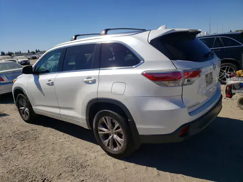 2014 Toyota Highlander VIN 5TDJKRFH8ES031369 фото 2