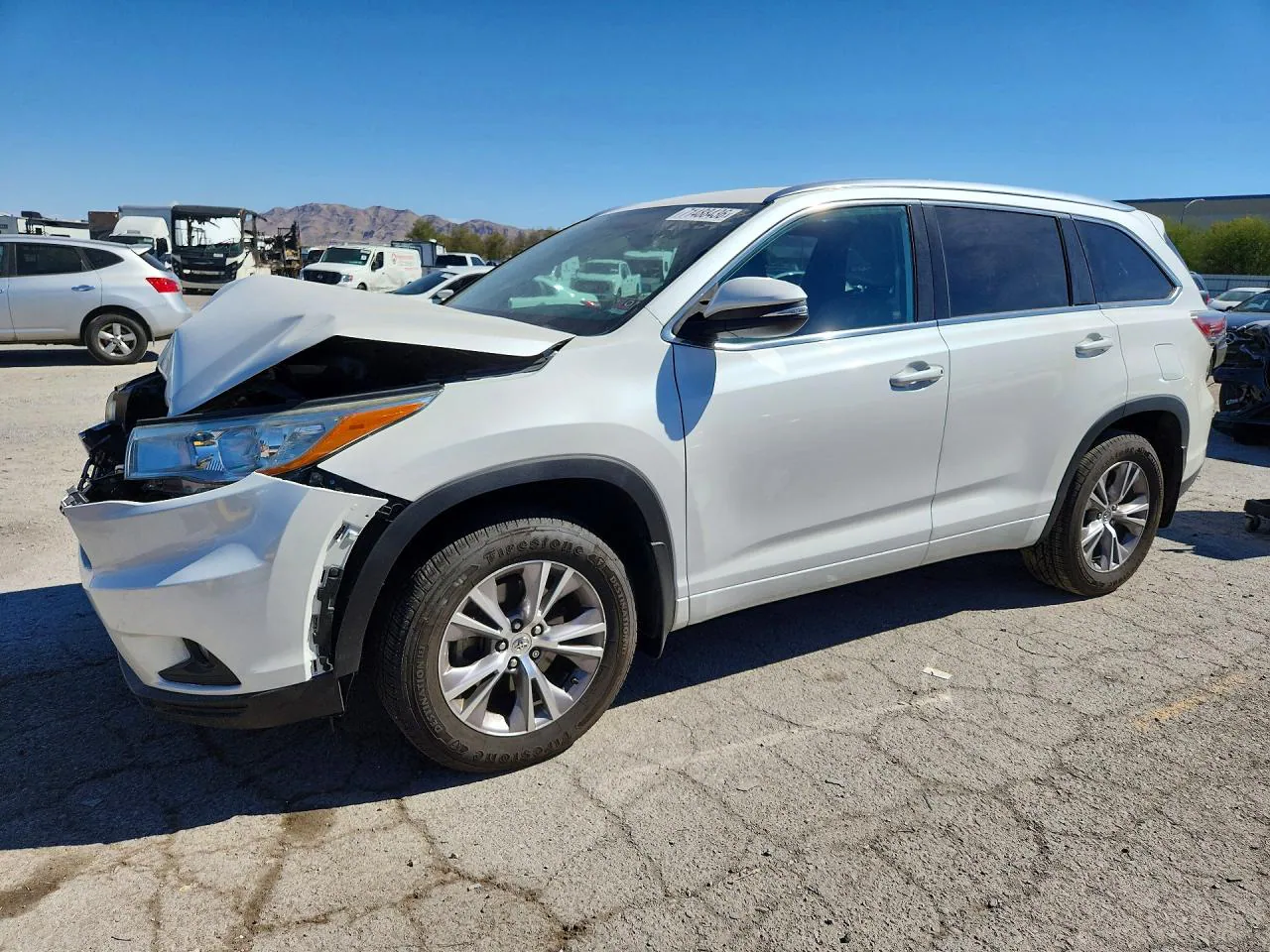 2014 Toyota Highlander Xle VIN 5TDJKRFH7ES021903 фото 1