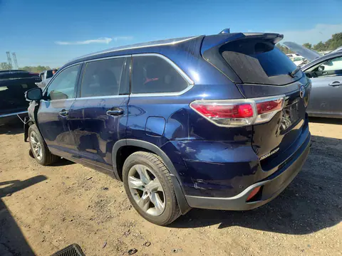 2014 Toyota Highlander Limited VIN 5TDDKRFH3ES042261 фото 2