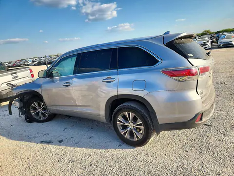 2014 Toyota Highlander Xle VIN 5TDJKRFH8ES046521 фото 2