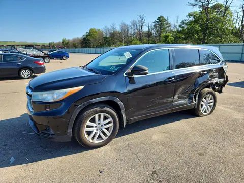 5TDBKRFH8FS203521 — 2015 Toyota Highlander, Задняя часть (Rear End), фото до ремонта