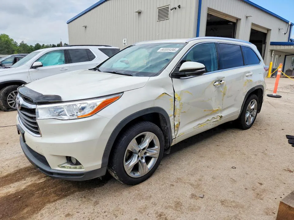 2015 TOYOTA HIGHLANDER VIN 5TDYKRFH7FS112069 фото 1