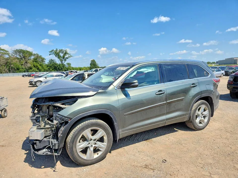 2015 Toyota Highlander VIN 5TDDKRFH5FS129743 фото 1