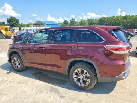 2015 TOYOTA HIGHLANDER VIN 5TDZKRFH4FS072800 фото 2