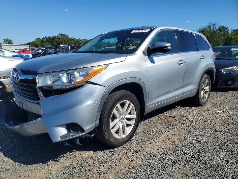 2015 TOYOTA HIGHLANDER VIN 5TDBKRFH5FS184104 фото 1