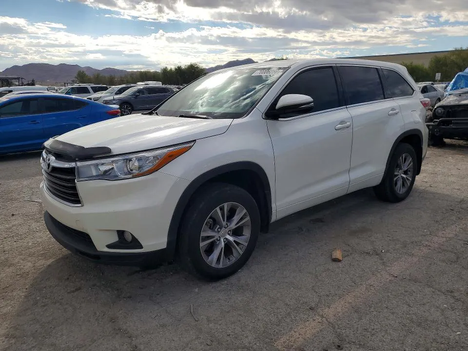 2015 Toyota Highlander VIN 5TDBKRFH8FS191712 фото 1