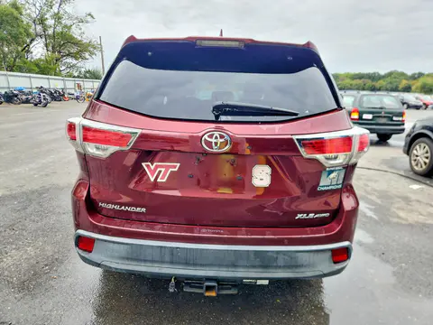 2015 Toyota Highlander Xle VIN 5TDJKRFH2FS149967 фото 6