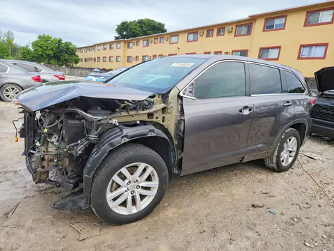 5TDZARFH2FS016664 — 2015 Toyota Highlander, Передняя часть (Front End), фото до ремонта