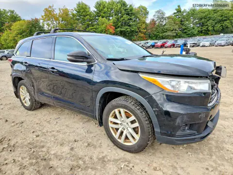 2015 Toyota Highlander Le VIN 5TDBKRFH4FS096841 фото 4