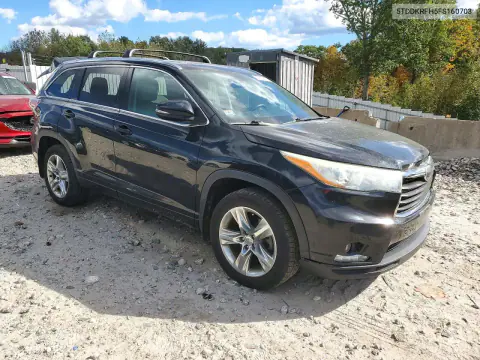 2015 Toyota Highlander Limited Platinum VIN 5TDDKRFH5FS160703 фото 4