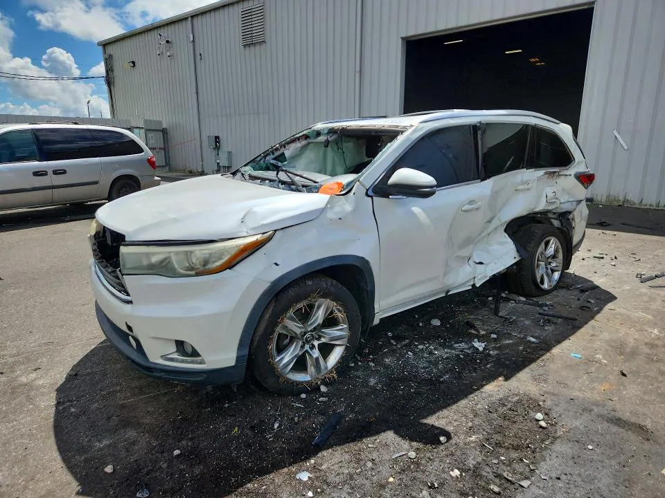 2016 TOYOTA HIGHLANDER VIN 5TDDKRFH3GS301799 фото 1