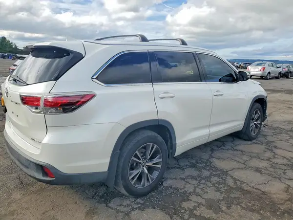 5TDJKRFH0GS353295 — 2016 Toyota Highlander, фото 3 с аукциона Copart 08.10.2026, Передняя часть
